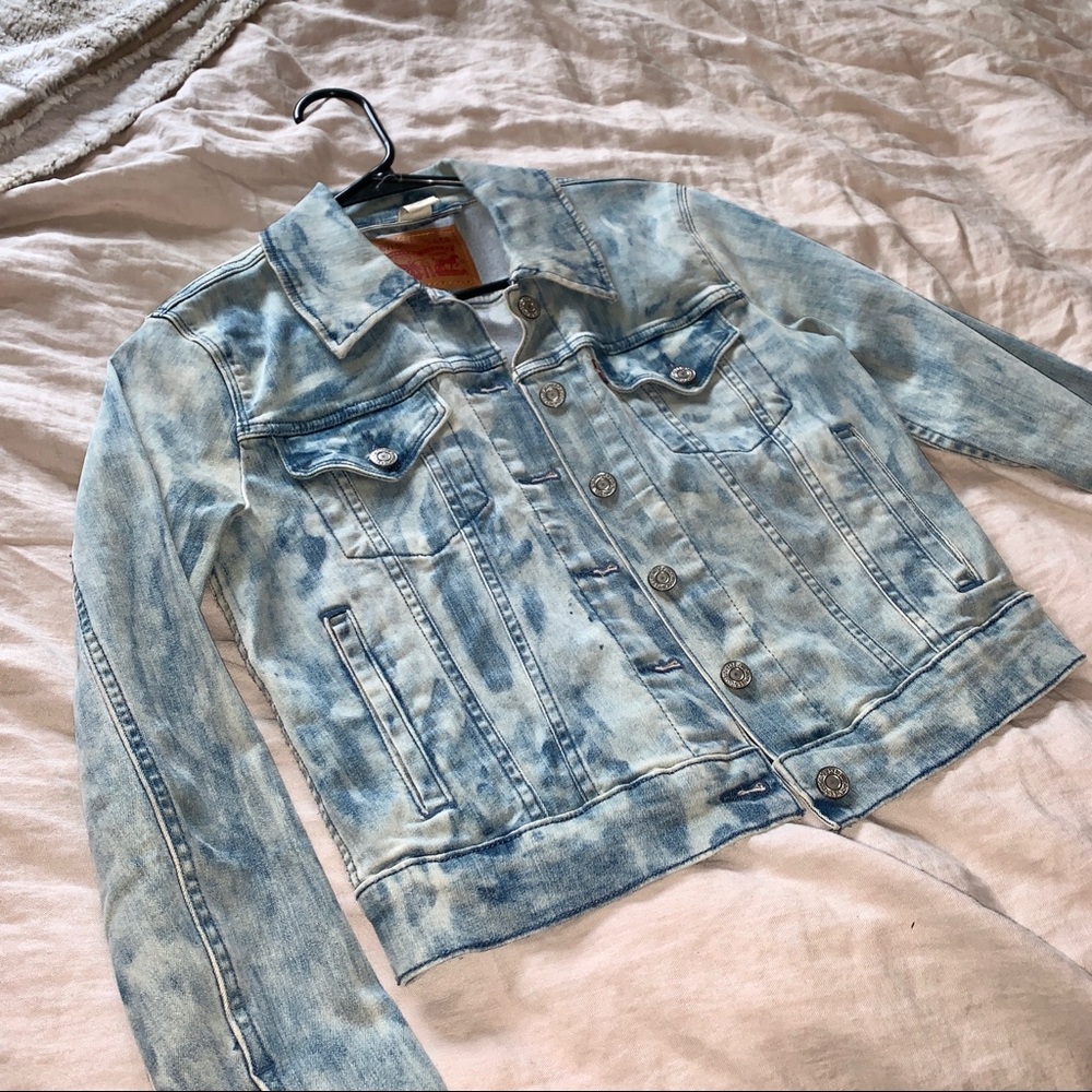 Levi’s Acid Wash Denim Jacket